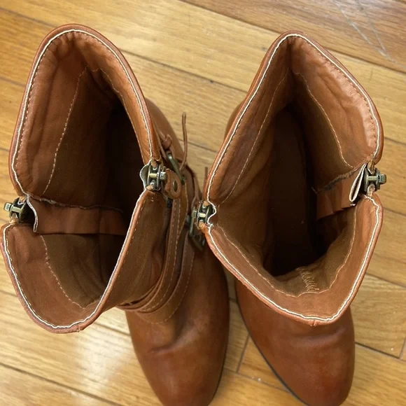 Brown Booties - Picture 6 of 6